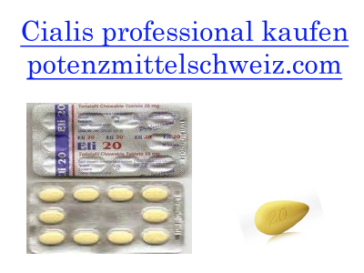 Cialis professional Online Apotheke