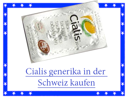 Cialis generika in der Schweiz kaufen